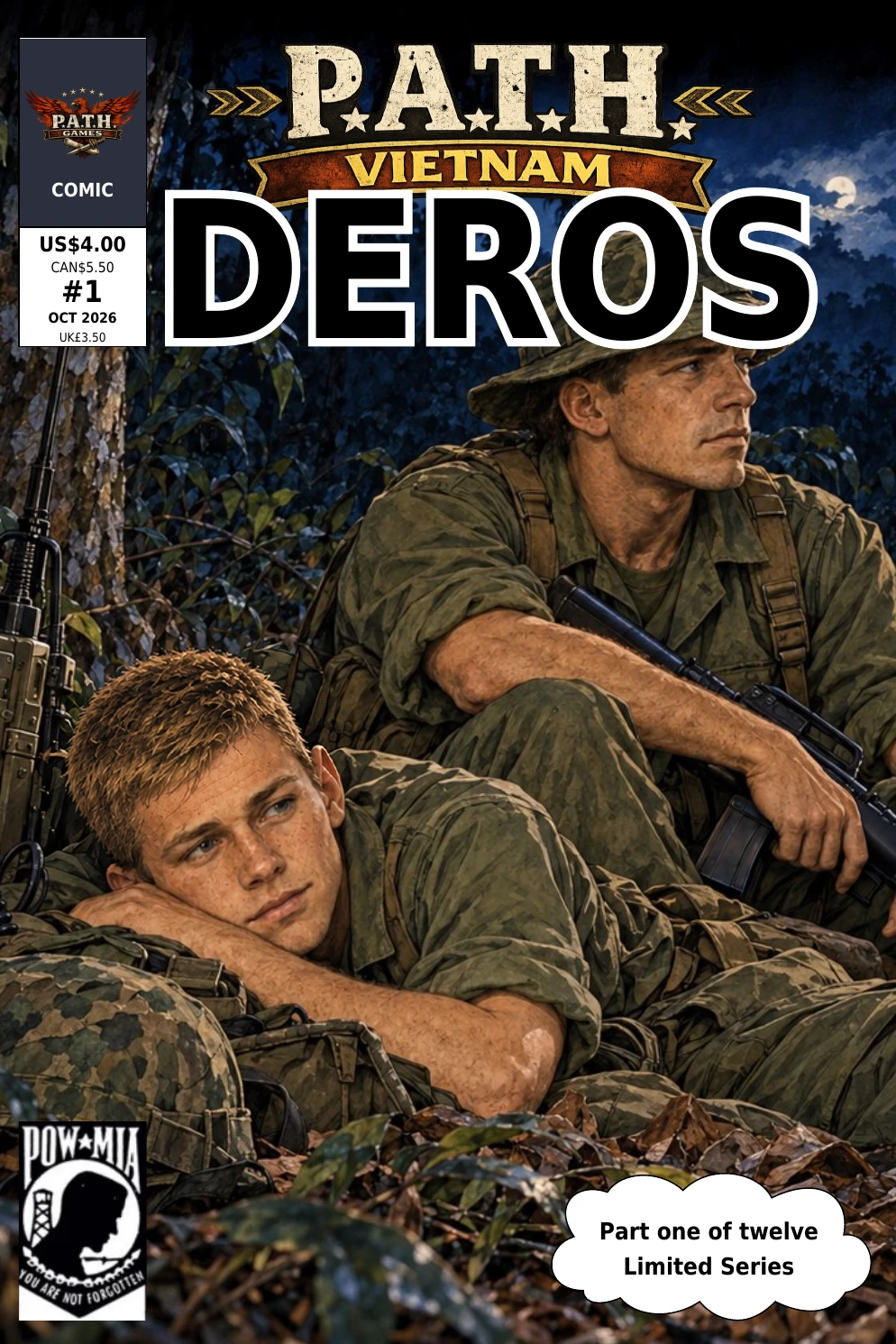 DEROS Issue 1 draft cover.