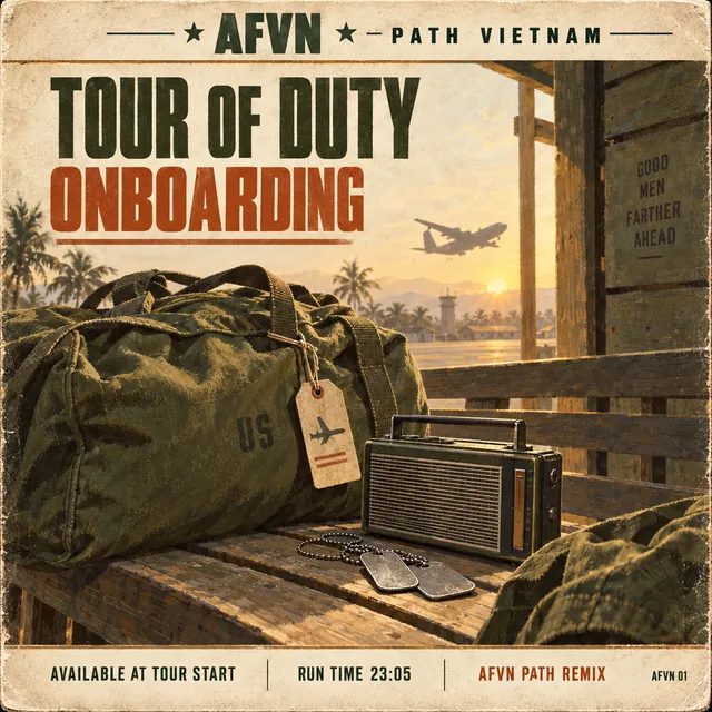 Tour of Duty · Onboarding cover art