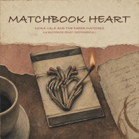 Matchbook Heart by Nora Vale and the Paper Matches